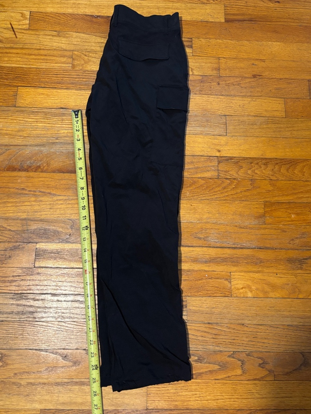 Athleta Black Women's tech Pants with Cargo Pocket - Picture 7 of 9